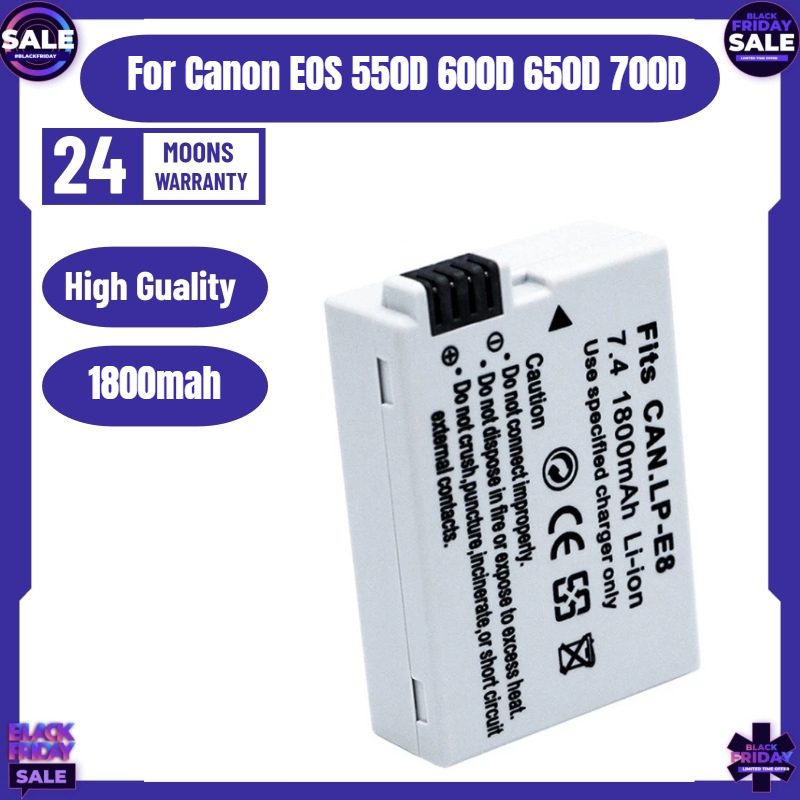 Drone Battery - Nowa bateria LP-E8 do aparatu Canon