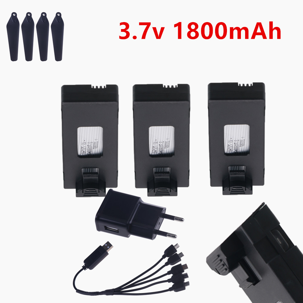Eachine Drone E58 - Akumulator Lipo 3.7V 1800mAh lub ładowarka